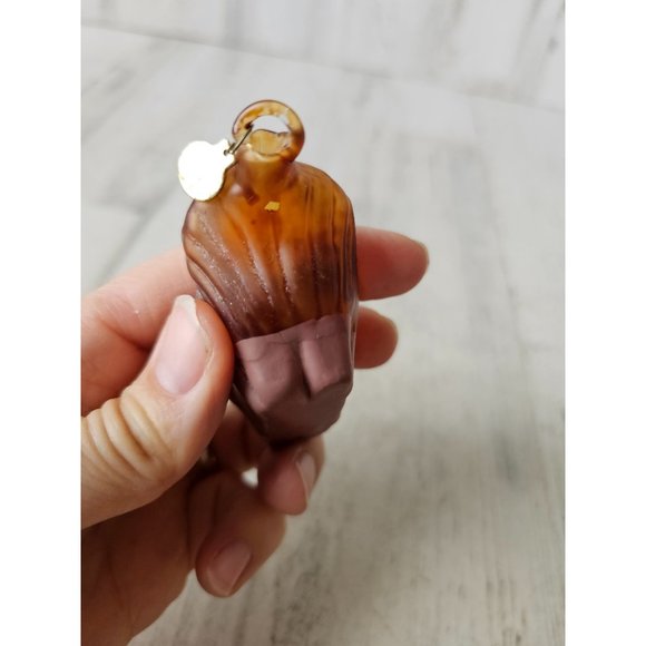 Dept 56 glass baby Jesus nativity ornament Xmas tree crib manger - Picture 4 of 8